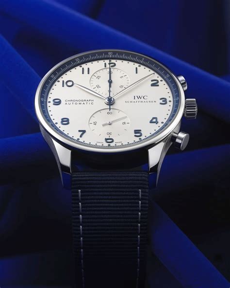 iwc bucherer blue edition|IWC Schaffhausen Portugieser Chronograph Bucherer BLUE.